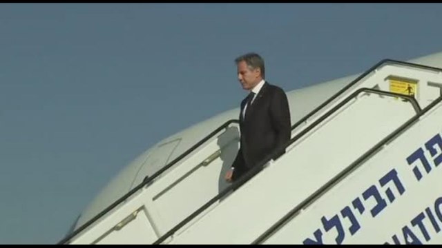 Il Segretario di Stato Usa Antony Blinken arriva in Israele