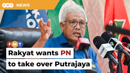 Rakyat want us to take over govt, claims Hamzah