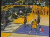 NBA BASKETBALL - Lamar Odom Assist To Kobe Bryant for dunk