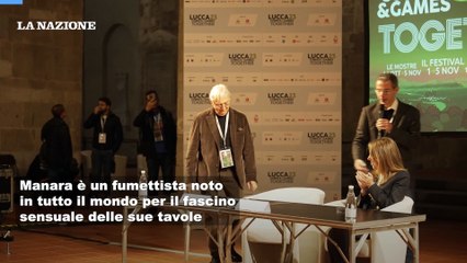 Lucca Comics, Manara: ?Adoro il nudo femminile, sacro e terribile