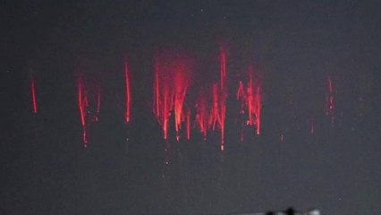 Plasma vermelho é visto no céu do Brasil