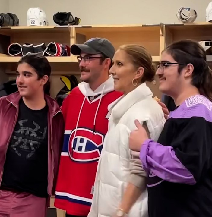 Céline Dion fait sa 1ère apparition publique depuis 1 an