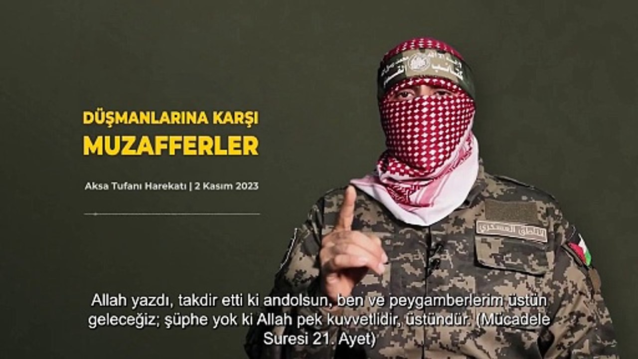 Kassam cephesinden mesaj: Bizi izlemeye devam edin