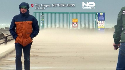 VIDEO: So schlimm hat Orkantief Ciaran gewütet - nicht nur Frankreich war betroffen