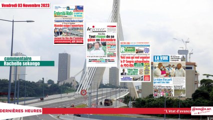Titrologue du Vendredi 3 Novembre 2023