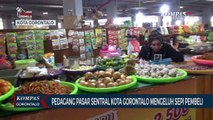 Tempati Lokasi Baru, Pedagang Pasar Sentral Kota Gorontalo Mengaku Sepi Pembeli