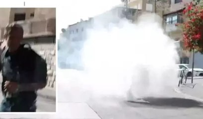 İsrail polisi cuma namazı sonrası Filistinlilere saldırdı