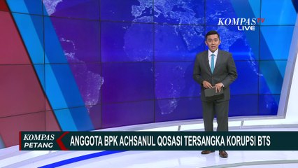 Terima Uang Rp40 Miliar, Anggota BPK Achsanul Qosasi Jadi Tersangka Korupsi BTS
