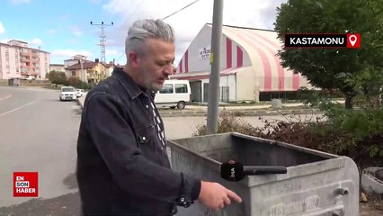 Kastamonu'da çöpe atılan yeni doğan bebeği bulan vatandaş konuştu
