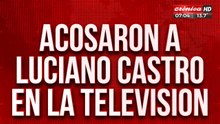 Acosaron a Luciano Castro en un programa en vivo