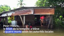 La tempête Pilar entraîne des inondations au Salvador