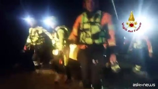 Maltempo in Friuli Venezia Giulia, il salvataggio di due turisti belgi