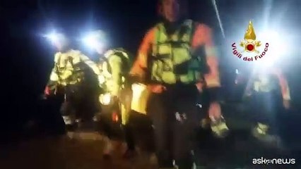 Maltempo in Friuli Venezia Giulia, il salvataggio di due turisti belgi