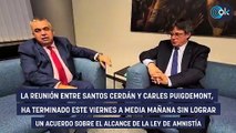 La reunión del nº3 del PSOE y Puigdemont termina sin acuerdo por las diferencias sobre la amnistía