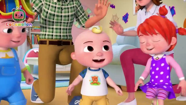 Finger Family Halloween Song _Silly Toons Nursery Rhymes & Kids Songs