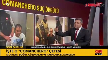 'Comanchero' çetesi böyle çökertildi! 'Sıkıysa yakala' videosu
