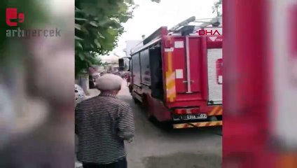 Adana'da erkek şiddeti: Boşandığı kadını eve kilitleyip evi ateşe verdi