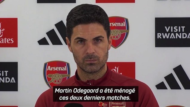 Arteta prend son temps avec Ødegaard