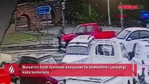 Kaza böyle geldi! Ana yola dönüş yaptığı esnada...