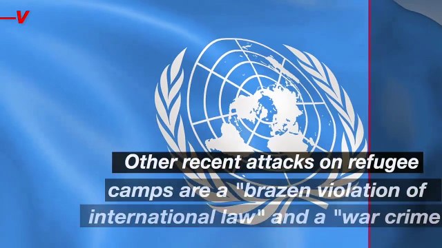 Drone Video Shows One of Several Destroyed Palestinian Refugee Camps as UN Warns of ‘Brazen Violation of International Law’ and ‘War Crimes’