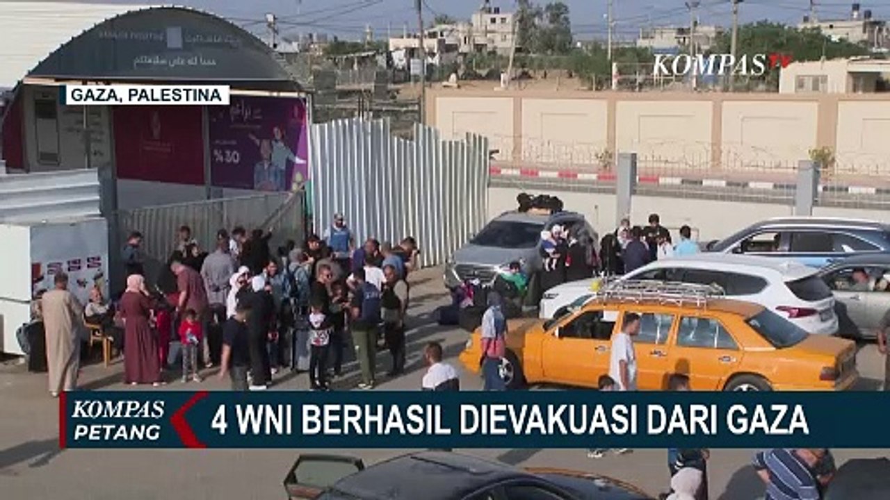 Keterangan Menlu Soal 4 WNI Berhasil Dievakuasi dari Gaza ke Mesir