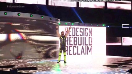 Seth Rollins Entrance SummerSlam 2016