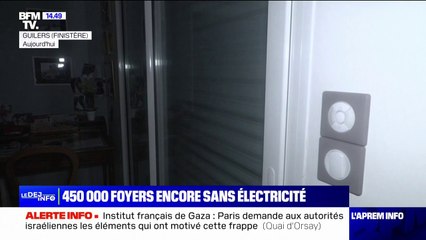 Download Video: Tempête Ciarán: 450.000 foyers toujours privés d'électricité