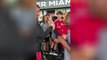 Inter Miami - Lionel Messi présente son Ballon d'Or aux jeunes de l'Academy