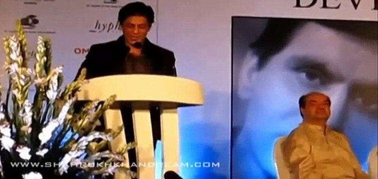 Shahrukh Khan reads Dilip Kumar's letter at Devdas dialogues book launch in 2012
