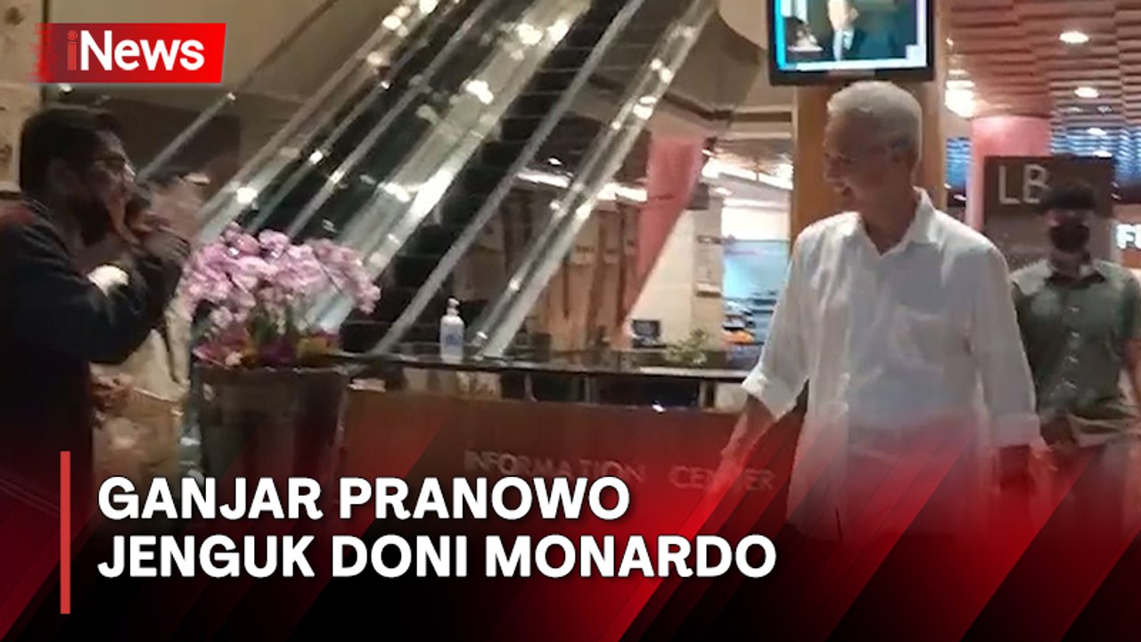 Jenguk Doni Monardo, Ganjar Pranowo: Sebagai Sahabat Saya Mendoakan