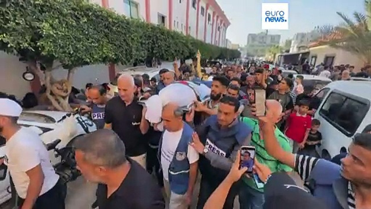 Unter den 9.200 Toten: Trauer um Journalisten und Familie in Gaza