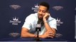 CJ McCollum Talks Postgame About Pelicans Three-Point Defense