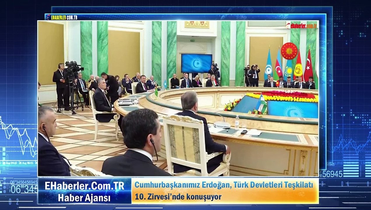 Başkan Erdoğan Türk Devletleri Teşkilatı 10. Zirvesi’nde konuşuyor Dailymotion Video