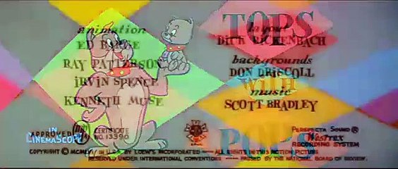 Tom and Jerry Classic Collection Episode 105 - 106 Tops with Pops [1956] - Timid Tabby [1956]