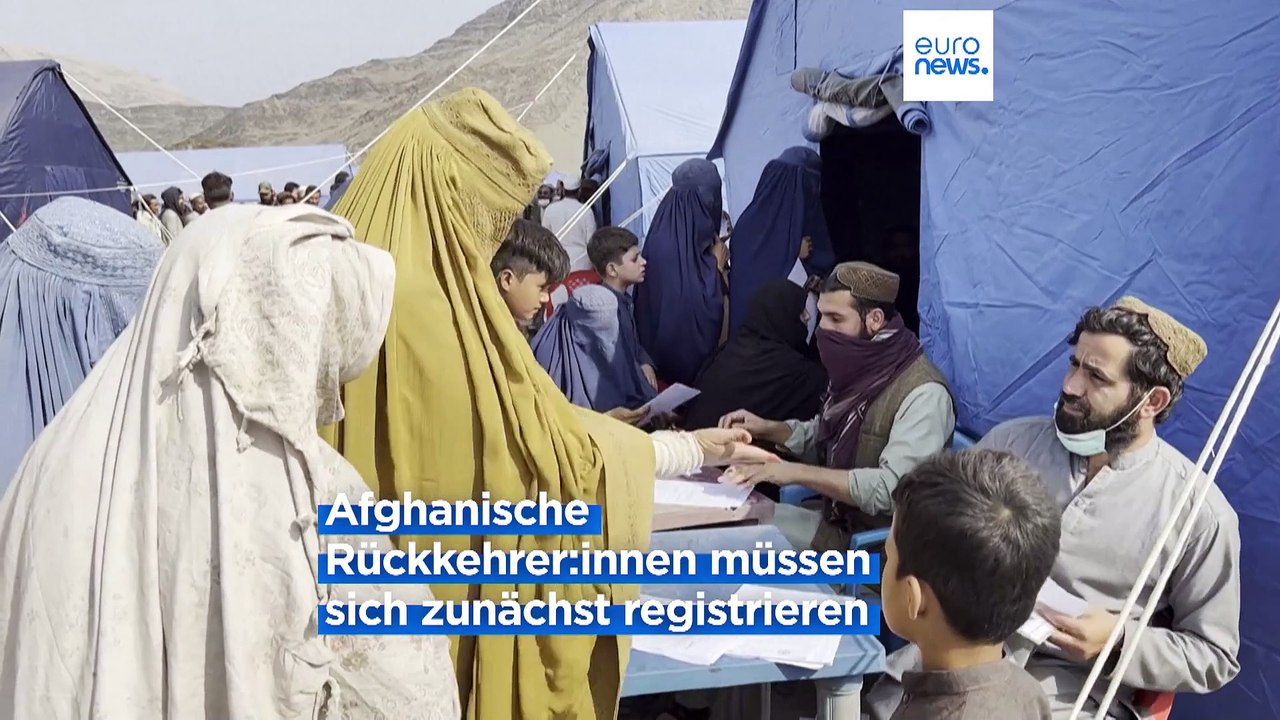 'Gezwungen, alles da zu lassen': Afghanen flüchten aus Pakistan