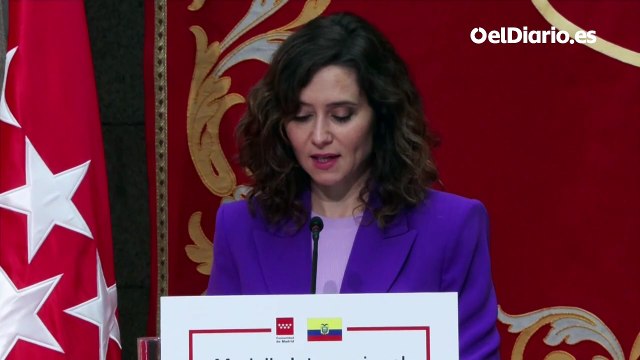 Ayuso dice que Sánchez y sus socios quieren imponer un régimen totalitario
