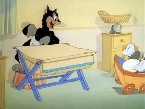 Tom and Jerry cartoon episode 12 - Baby Puss 1943 - Funny animals cartoons for kids