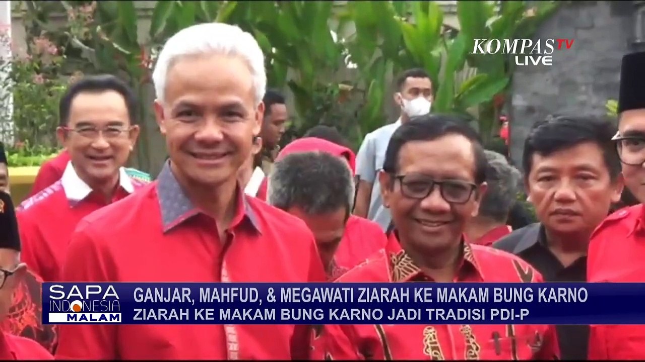 Jawaban Ganjar soal Jokowi Tak Ikut Ziarah ke Makam Bung Karno di Blitar