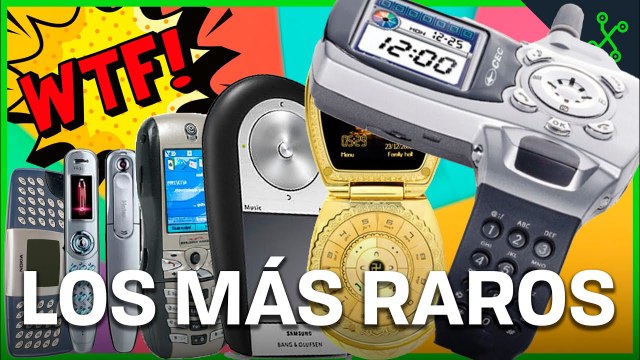 Los 20 MÓVILES MÁS RAROS que se han hecho NUNCA