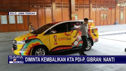 Disurati DPC PDIP Kota Solo untuk Kembalikan KTA, Gibran: Nanti