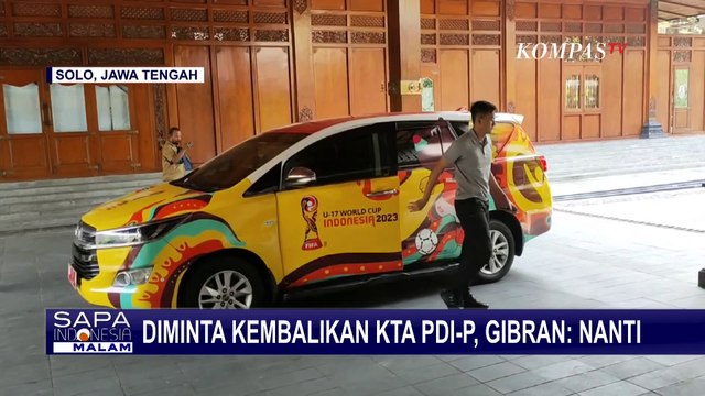 Disurati DPC PDIP Kota Solo untuk Kembalikan KTA, Gibran: Nanti