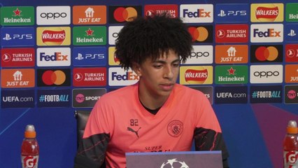 Rico Lewis on his Man City breakthrough and development