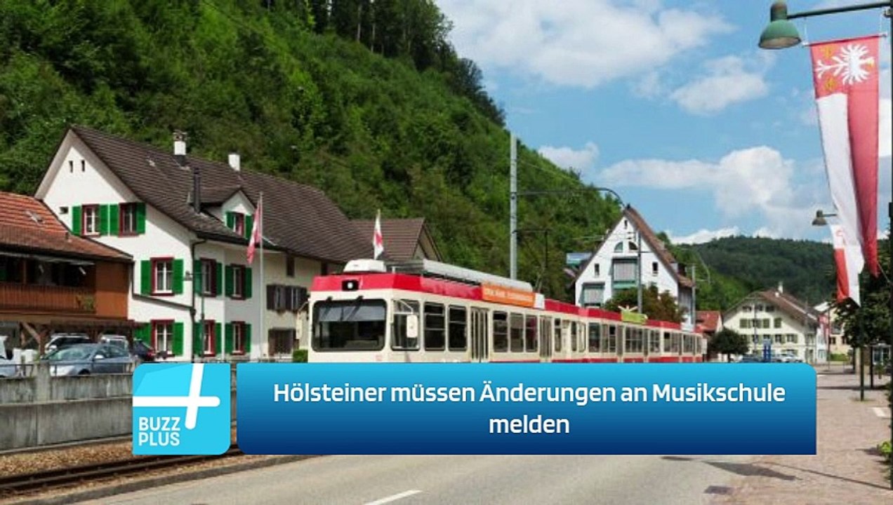 Hölsteiner müssen Änderungen an Musikschule melden