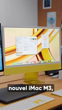 On a testé le nouvel iMac M3 de Apple #mac #apple #imac
