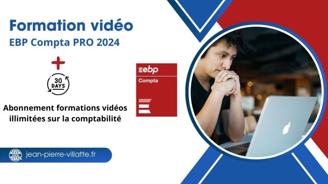 EBP Compta PRO 2024 : Présentation de la formation