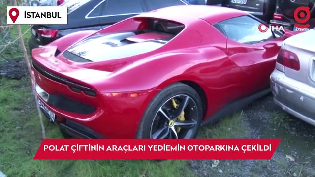 Dilan ve Engin Polat çiftinin araçları yediemin otoparkına çekildi