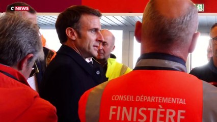 Emmanuel Macron : l’organisation des secours «a permis de sauver beaucoup de vies»