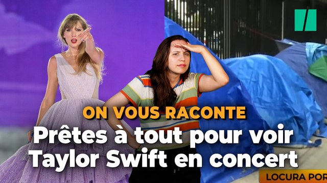 Taylor Swift chante en Argentine en novembre, ses fans campent devant le stade… Depuis 5 mois