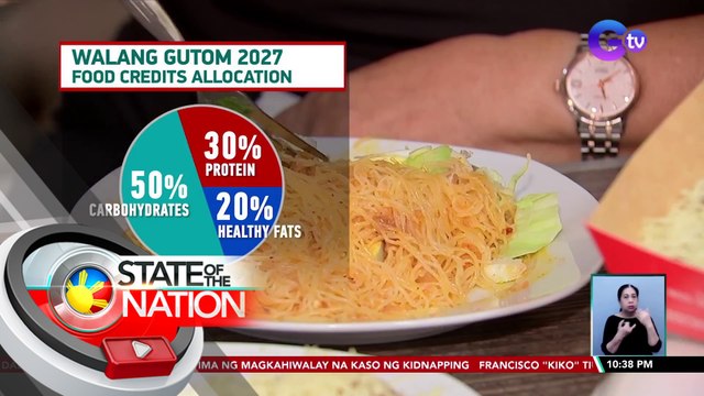 P3,000 na halaga ng food stamps, ipamamahagi sa isang milyong Pilipino na 'food poor' Sec. Gatchalian | SONA