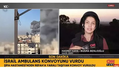 İsrail ambulans konvoyunu vurdu